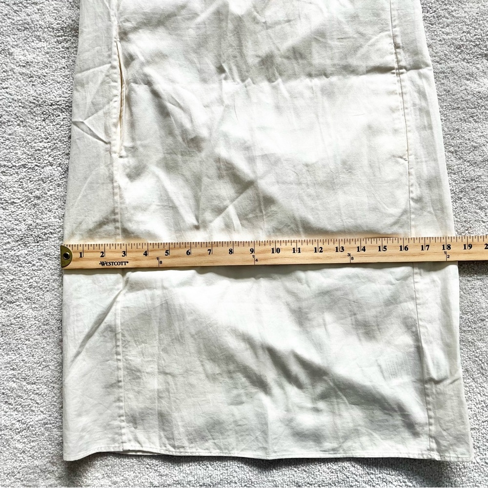 MAISON MARTIN MARGIELA NWT BOATNECK LONG SLEEVE DRAPED BACK DRESS W/ POCKETS - Picture 11 of 15